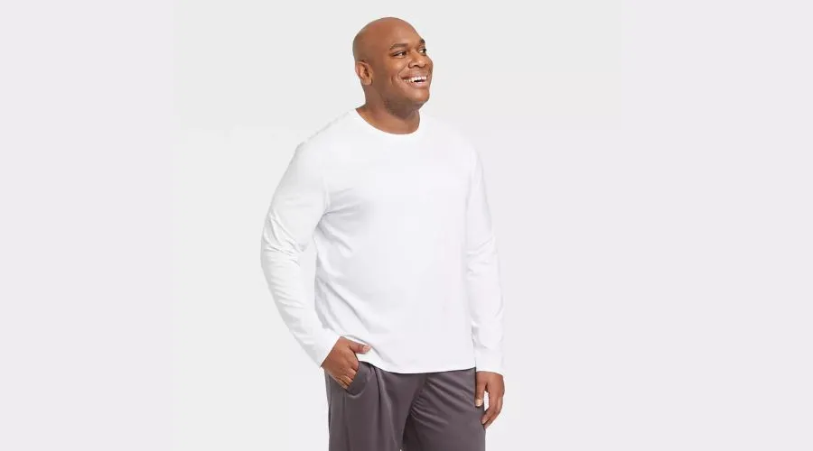Men's Long Sleeve Performance T-Shirt - All In Motion