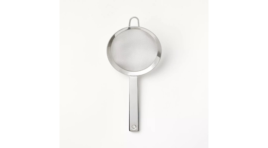 5.51" Stainless Steel Mesh Strainer Silver