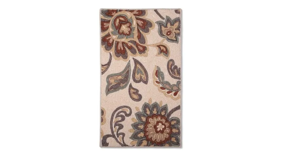 Maples Rugs Paisley Floral Accent Rug
