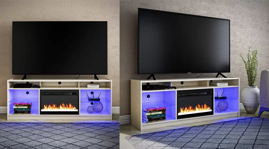 Sonara Fireplace TV Stand for TVs up to 65