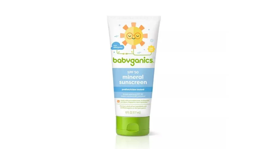 Babyganics Mineral-Based Baby Sunscreen Lotion SPF-50
